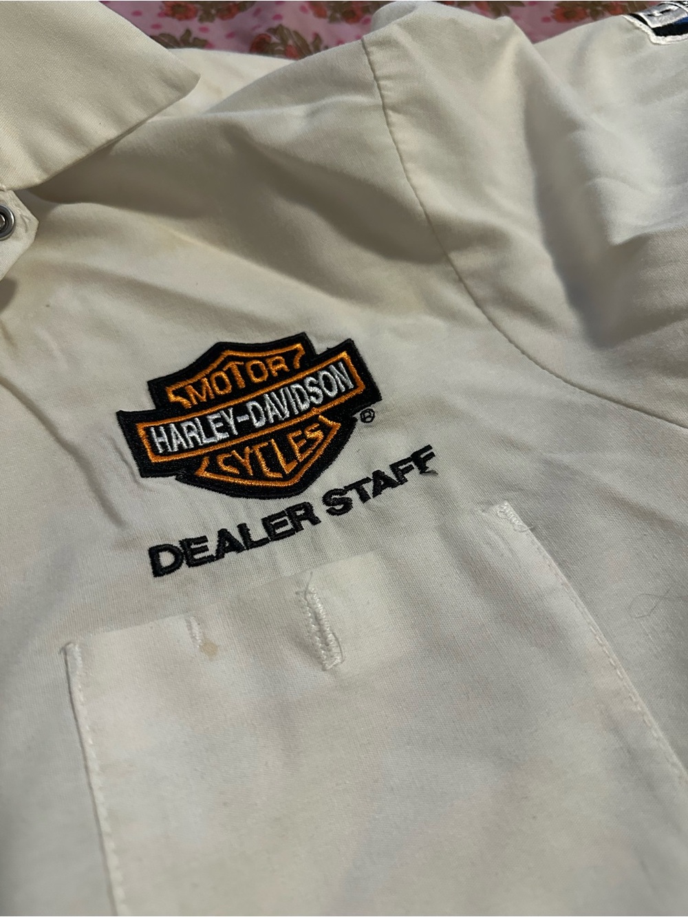 Harley-Davidson Dealer Staff Cropped Shirt